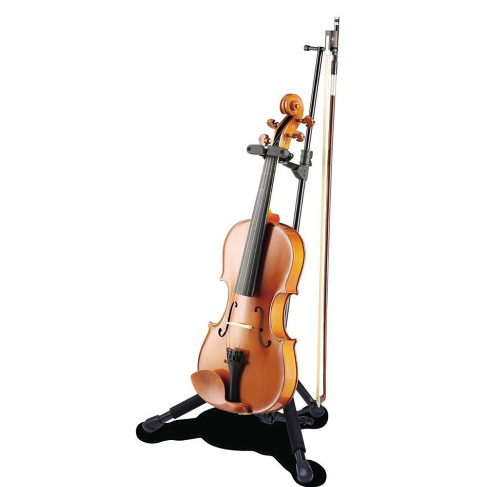 Hercules DS571B Violin Stand with Bow/ Rest/ Hook/ Bag-stand-Hercules-Hermes Music